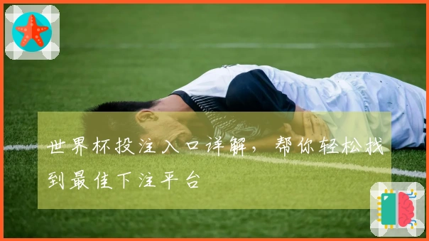 世界杯投注入口详解，帮你轻松找到最佳下注平台